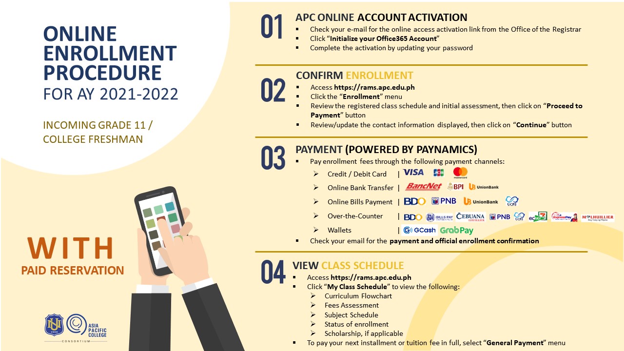 APC Enrollment Procedure_NEW Incoming Grade 11 Freshmen v2.5 - poster 3